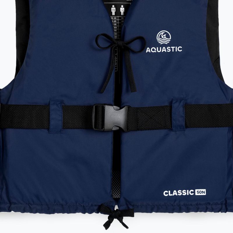 Bezpečnostní vesta AQUASTIC Classic 50N blue 3