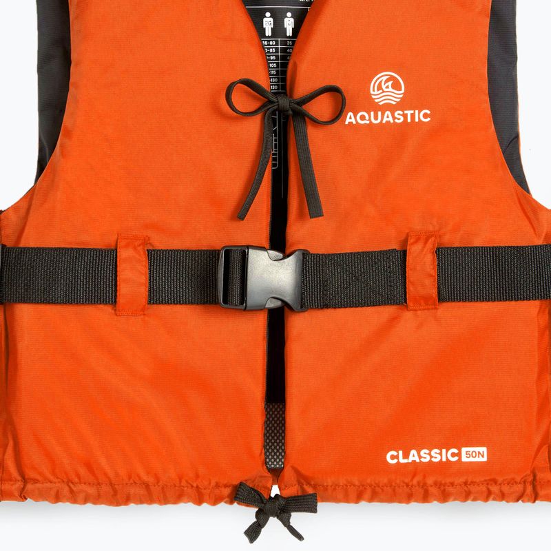 Bezpečnostní vesta AQUASTIC Classic 50N orange 14