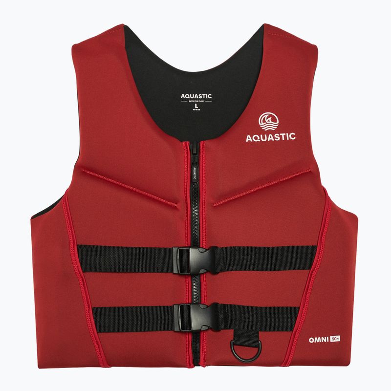 Bezpečnostní vesta AQUASTIC Omni 50N red