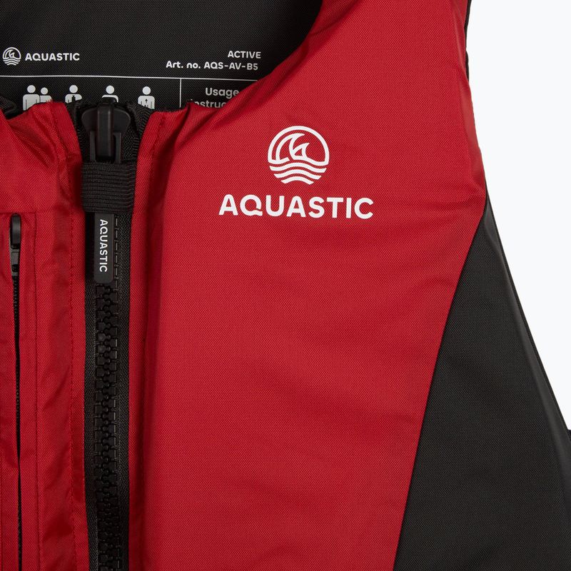 Bezpečnostní vesta AQUASTIC Active 50N red 3