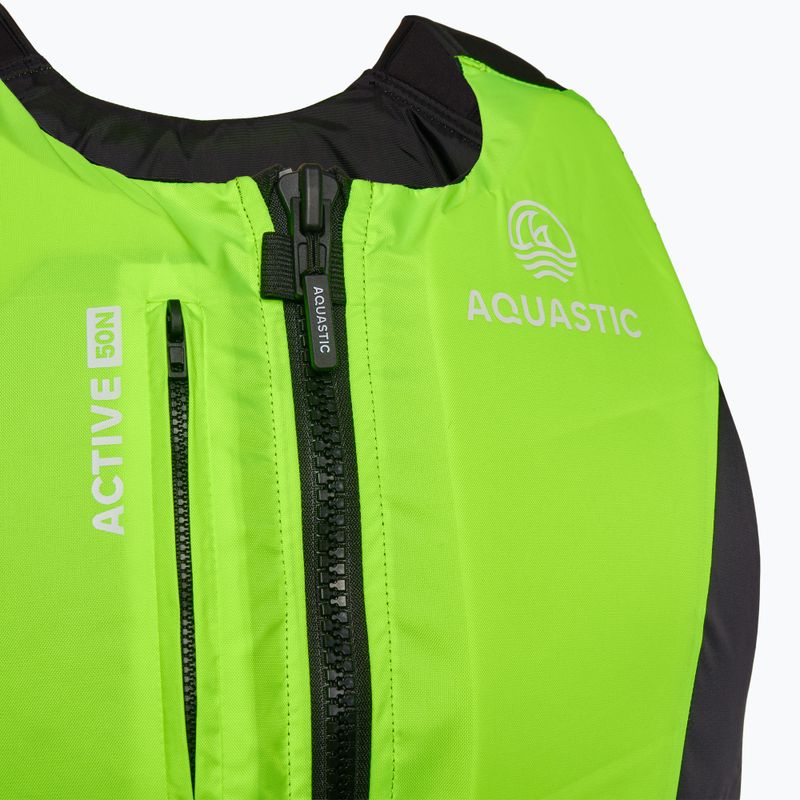 Bezpečnostní vesta AQUASTIC Active 50N yellow 3