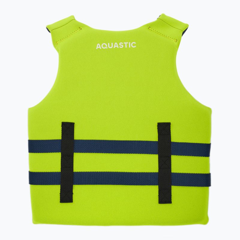 Dětská bezpečnostní vesta AQUASTIC Youth 50N green 2