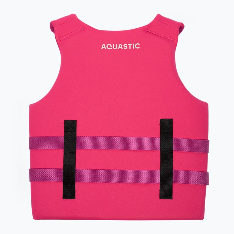 Dětská bezpečnostní vesta AQUASTIC Youth 50N pink 2