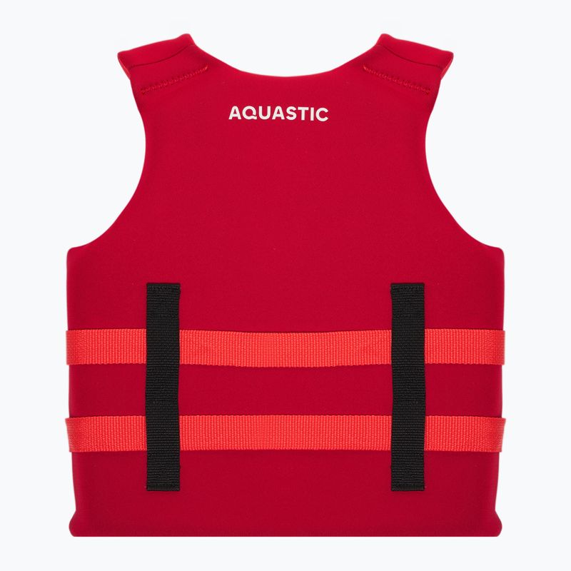 Dětská bezpečnostní vesta AQUASTIC Youth 50N red 2