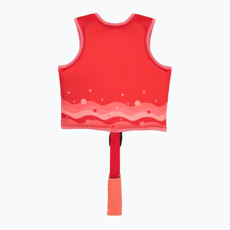 Dětská bezpečnostní vesta AQUASTIC Junior dark pink 2
