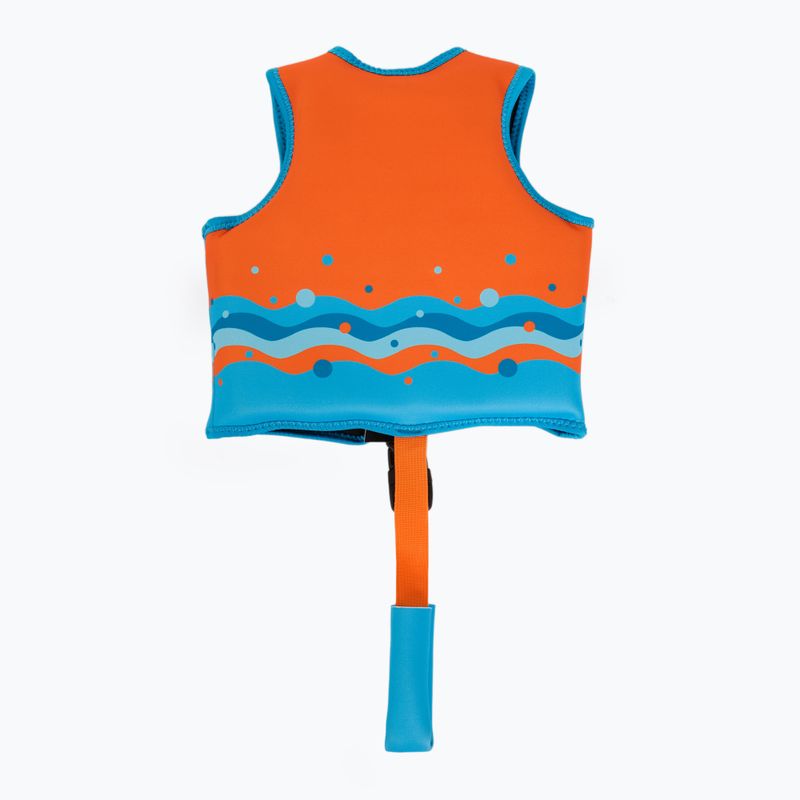 Bezpečnostní vesta AQUASTIC Junior orange/blue 2