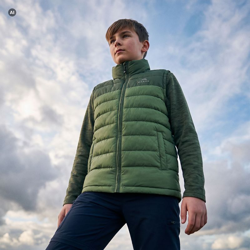 Dětská vesta KADVA Cryon JR zelená 6