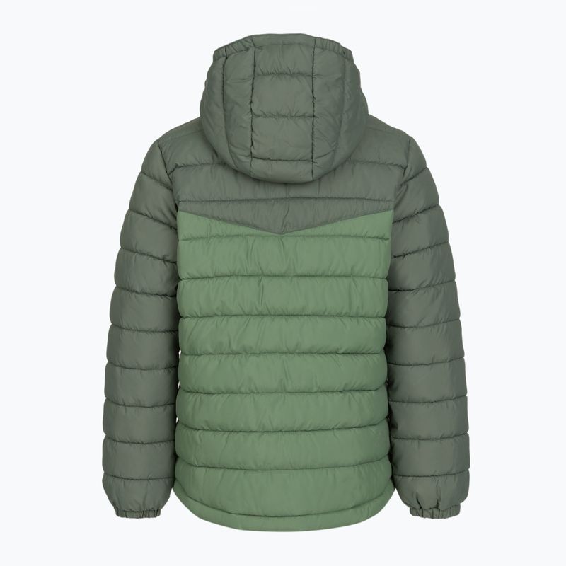 Dětská zateplená bunda KADVA Snoway JRG zelená 9