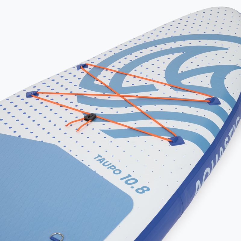 Sada paddleboard SUP nafukovací AQUASTIC Taupo 10'8" allround modrý 7