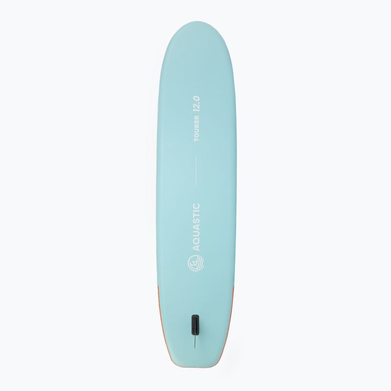 Sada paddleboard SUP nafukovací AQUASTIC Tourer 12'0" 2-os green 4