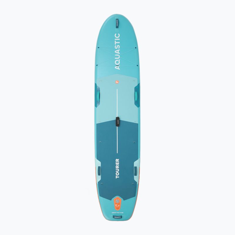 Sada paddleboard SUP nafukovací AQUASTIC Tourer 12'0" 2-os zelený 4