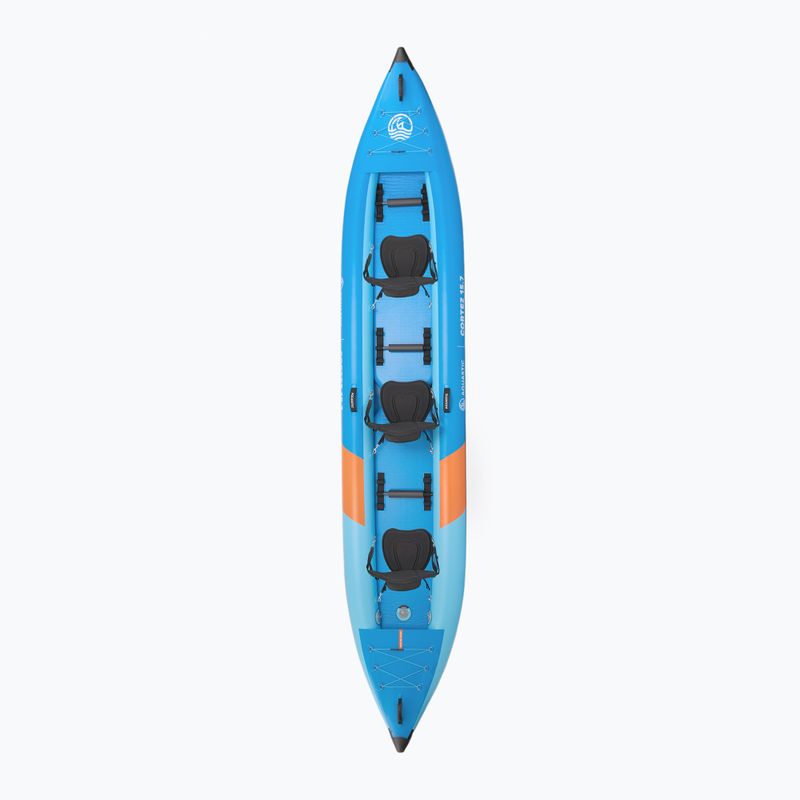 Nafukovací kajak pro 3 osoby AQUASTIC Cortez 15'7" hybrid blue 3