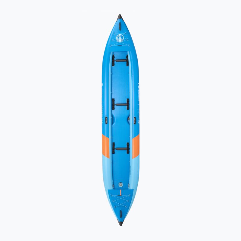 Nafukovací kajak pro 3 osoby AQUASTIC Cortez 15'7" hybrid blue 4