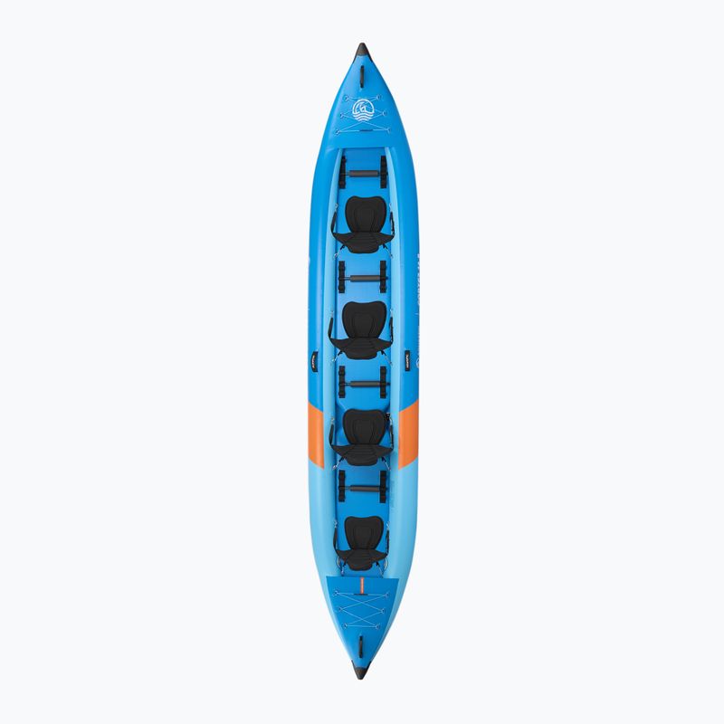 Nafukovací kajak 4-osobowy AQUASTIC Cortez 16'9" hybrid blue 3