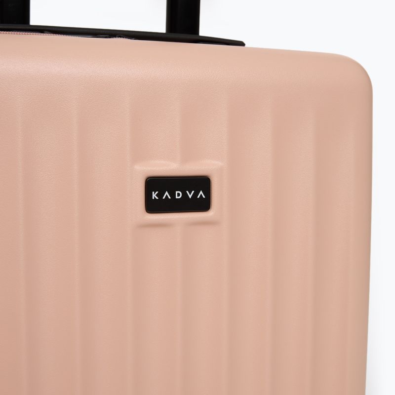Palubní cestovní kufr Kadva Domingo Pink 8