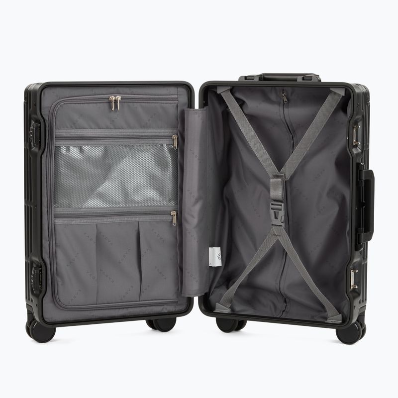 Cestovní kufr Kadva Tigre 37l Black 7
