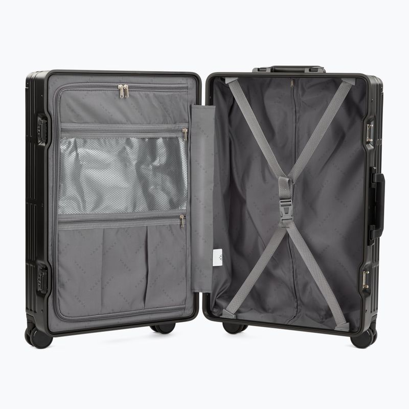 Střední cestovní kufr Kadva Tigre 64l Black 7