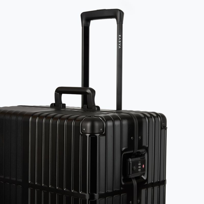 Velký cestovní kufr Kadva Tigre 96l Black 11