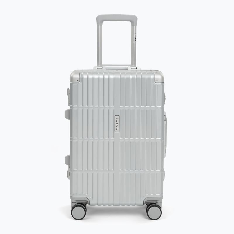 Cestovní kufr Kadva Tigre 37l Silver