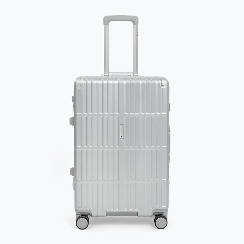 Střední cestovní kufr Kadva Tigre 64l Silver