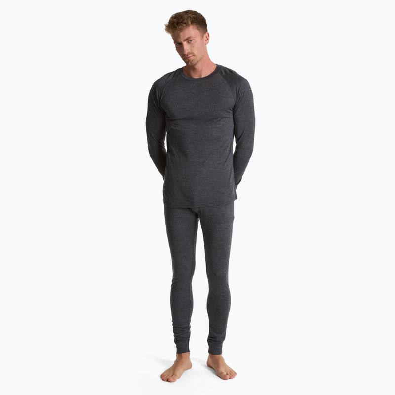 Pánská termo mikina 100% WOOLCANO MERINO TOP0538 gray 2