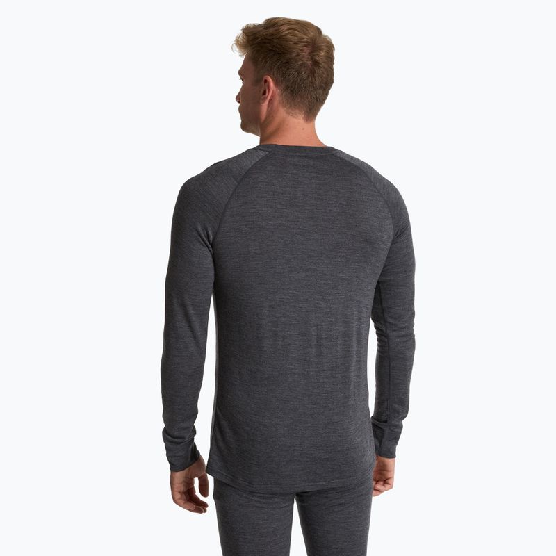 Pánská termo mikina 100% WOOLCANO MERINO TOP0538 gray 3