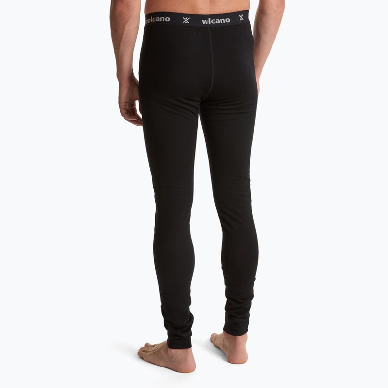 Pánské termo kalhoty WOOLCANO 100% Merion PANT0539 black 3