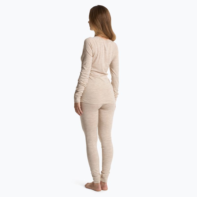 Dámské termo prádlo WOOLCANO Merino 100% SET0543 beige 2