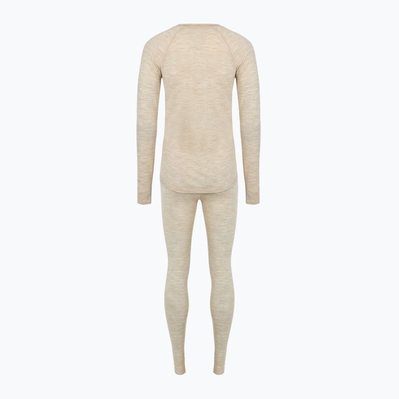 Dámské termo prádlo WOOLCANO Merino 100% SET0543 beige 11