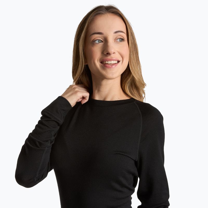 Dámská termomikina WOOLCANO 100% Merino TOP0541 black 5