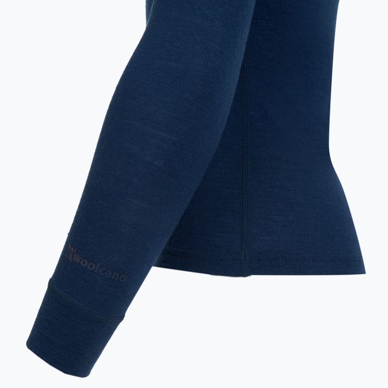 Dětské termo prádlo WOOLCANO Merino 100% SET0683 dark blue 6