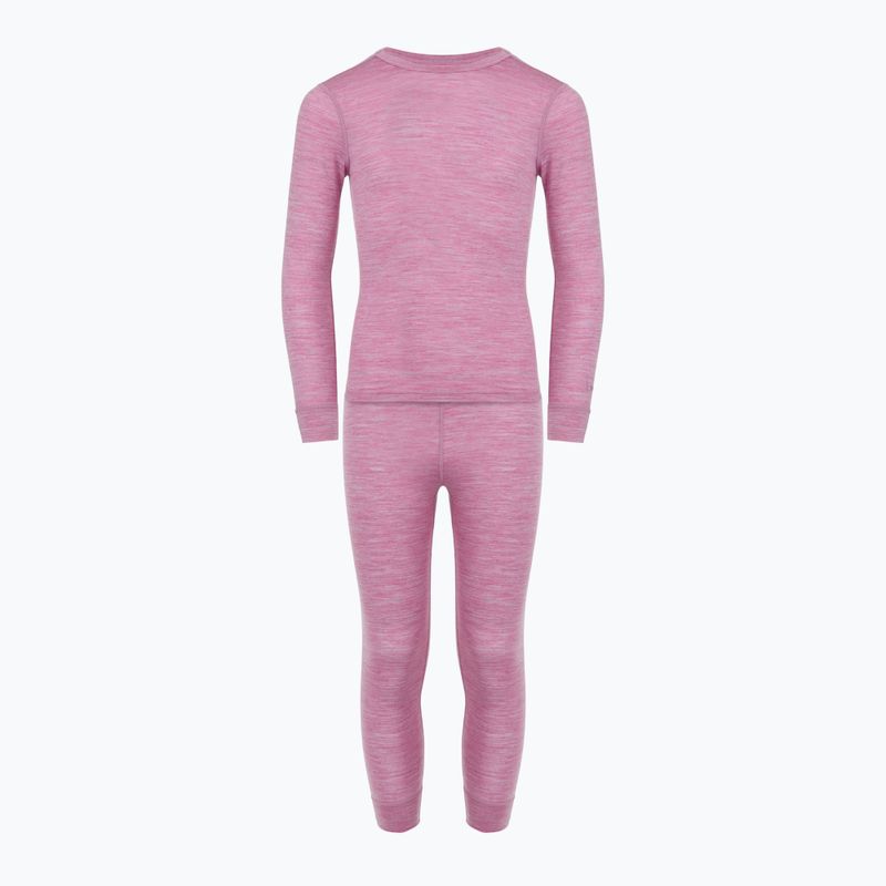 Dětské termo prádlo WOOLCANO Merino 100% SET0683 purple 2