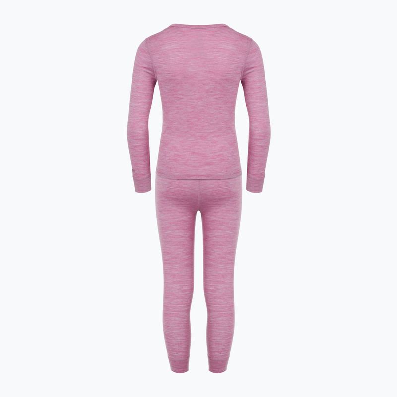 Dětské termo prádlo WOOLCANO Merino 100% SET0683 purple 3