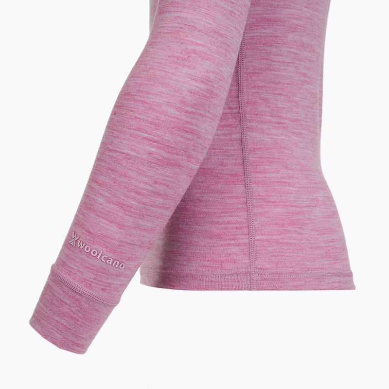 Dětské termo prádlo WOOLCANO Merino 100% SET0683 purple 6