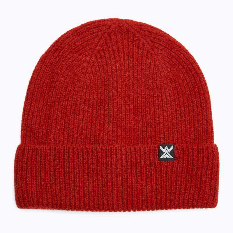 Čepice WOOLCANO MERINO 100% HAT0440 bordo