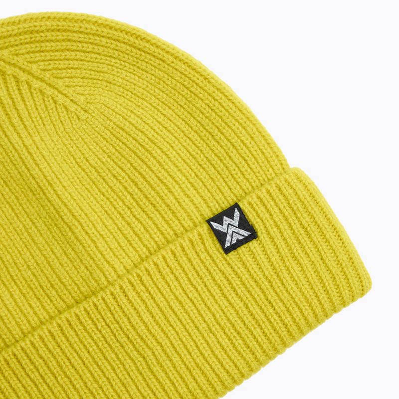 Čepice WOOLCANO MERINO 100% HAT0440 yellow 3