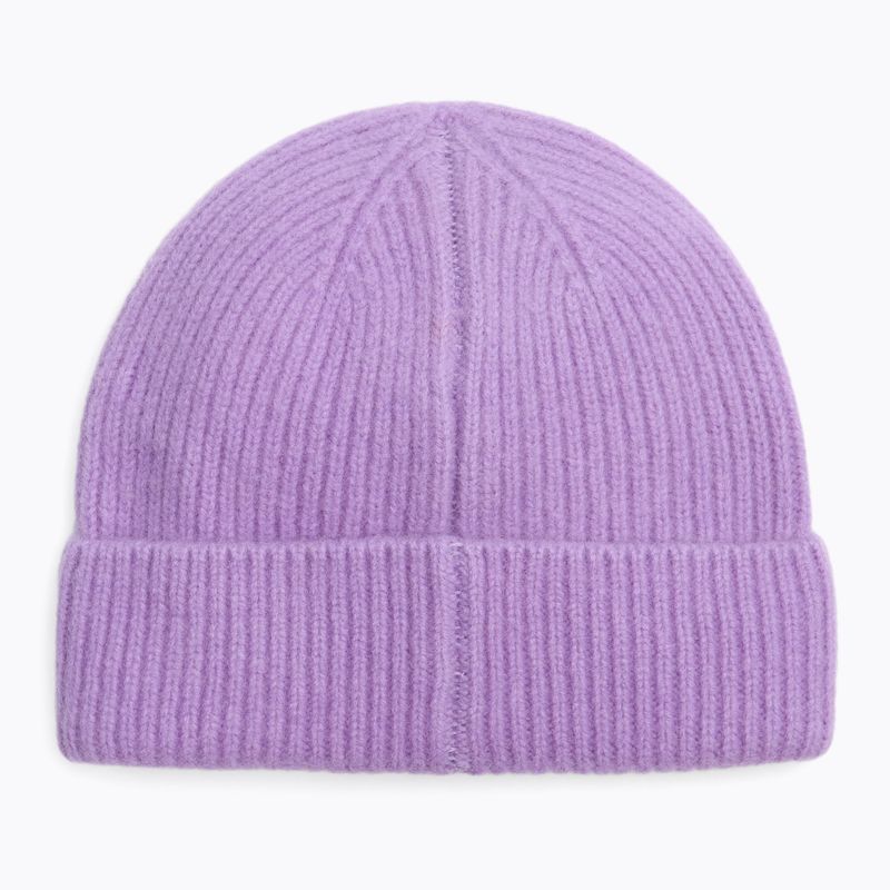 Zimní čepice WOOLCANO Merino 100% HAT0440 purple 2