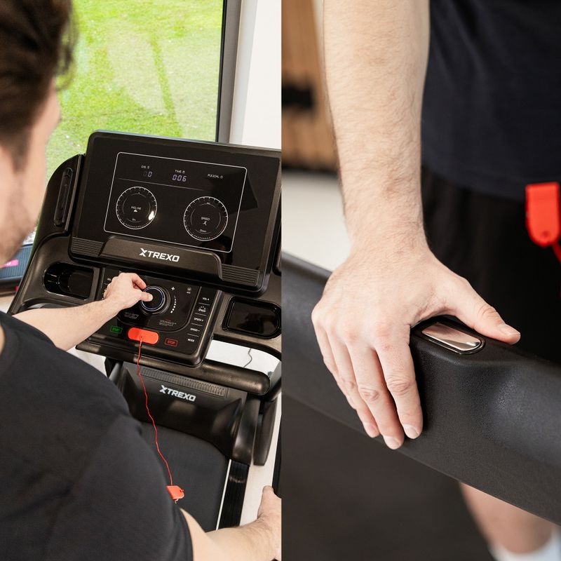 Elektrický běžecký pás TREXO TXO-X500 black 4