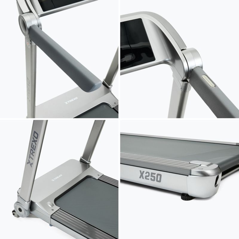 Elektrický běžecký pás TREXO TXO-X250-S silver 17