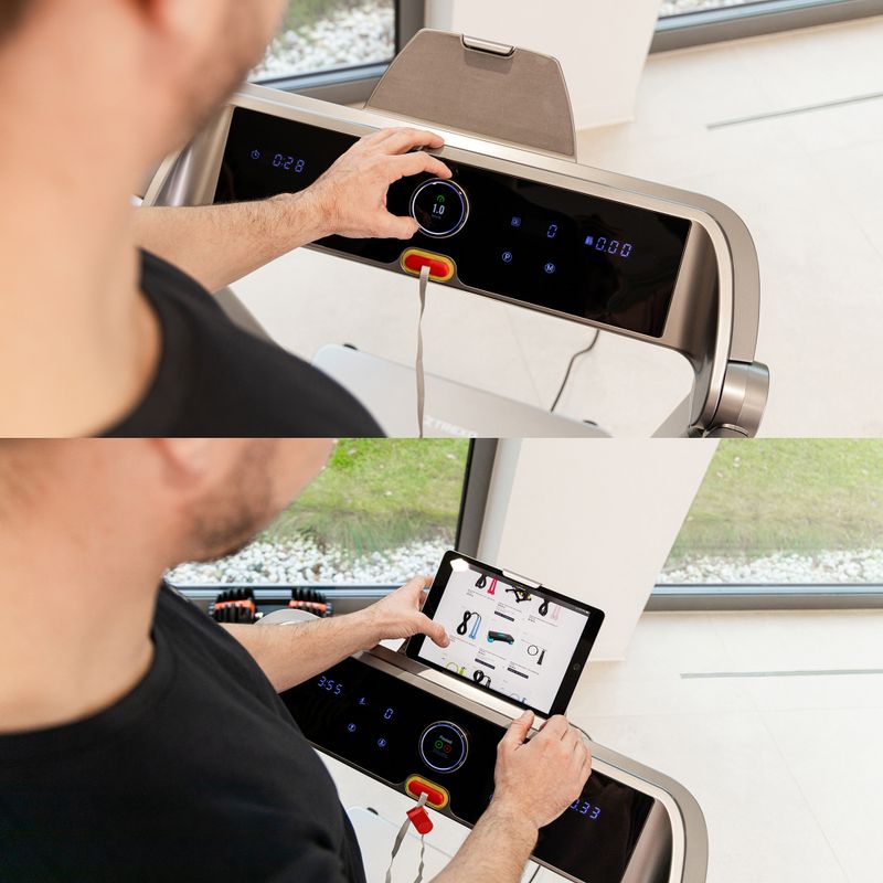 Elektrický běžecký pás TREXO TXO-X250-S silver 4
