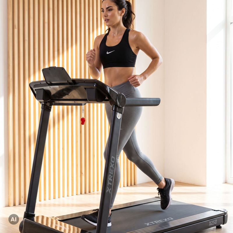 Elektrický běžecký pás XTREXO TXO-X250-B black 3