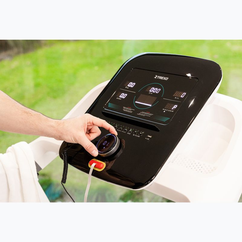 Elektrický běžecký pás TREXO TXO-X350-W white 3