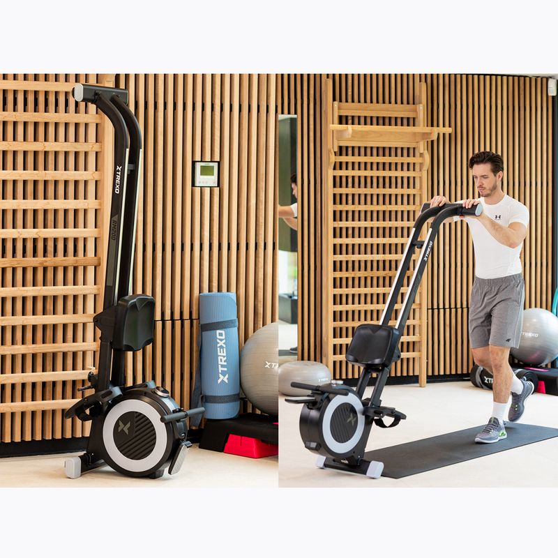 Veslovací trenažér XTREXO TXO-RM200 black 8