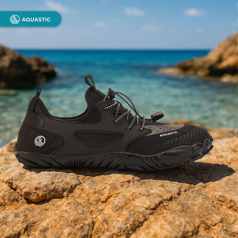 Pánské boty do vody AQUASTIC Saros black 2