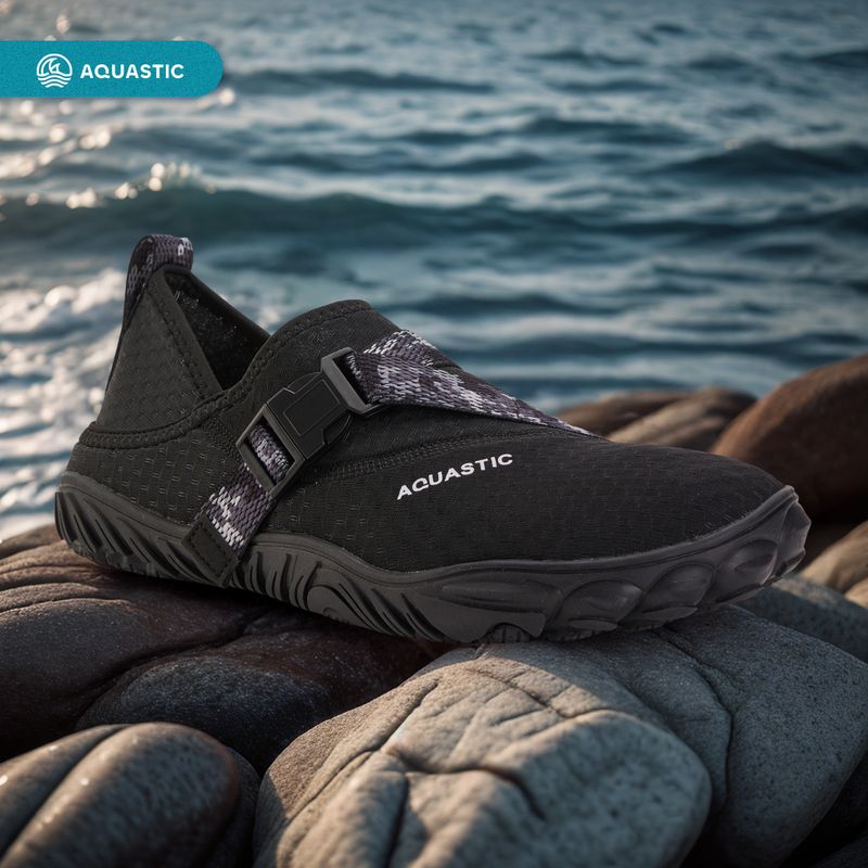 Pánské boty do vody AQUASTIC Gatun black 3