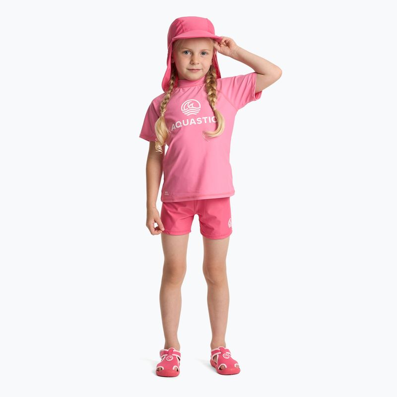 Dětská plavecká souprava AQUASTIC UV 50+ UPF Marimo JRG pink