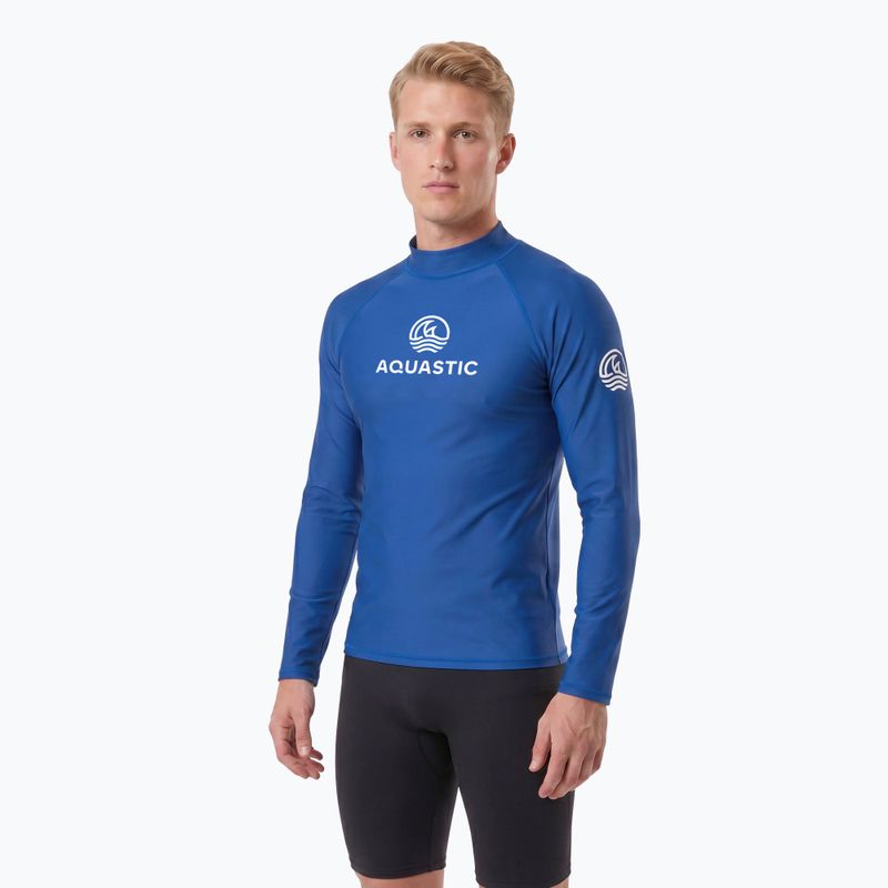 Plavecké tričko Longsleeve AQUASTIC UV 50+ UPF Rimos deep blue 3