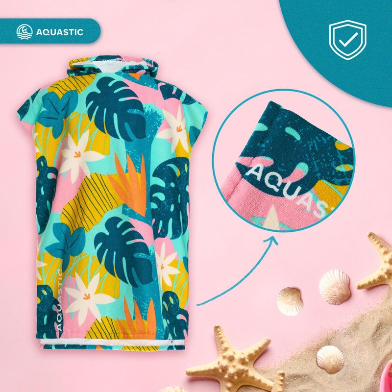 Dětské pončo AQUASTIC Sunny JR flowers 16