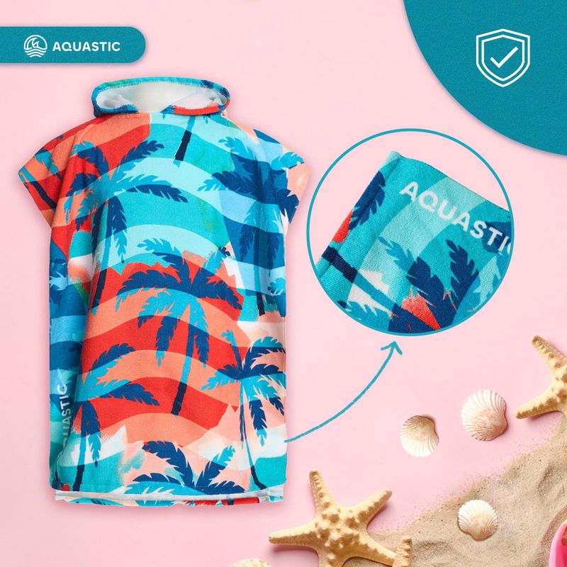 Dětské pončo AQUASTIC Sunny JR palmy 11