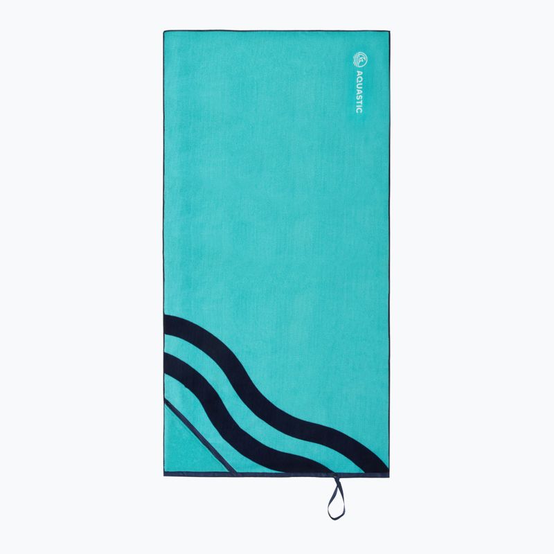 Ručník AQUASTIC Wavey blue/green 2